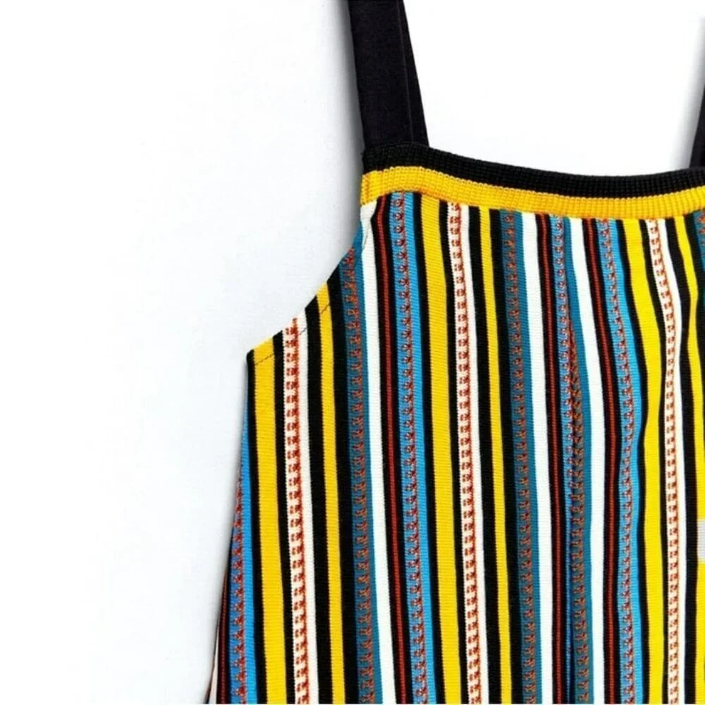 Zara Striped Knit Romper